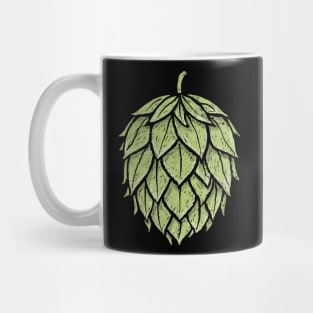 Retro Hops Lover Vintage Minimalist Beer Graphic Mug